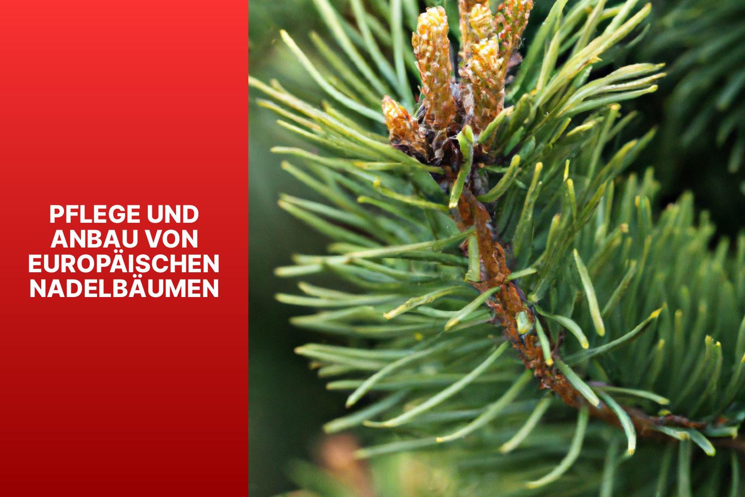 Pflege und Anbau von europäischen Nadelbäumen - europäische Nadelbäume 