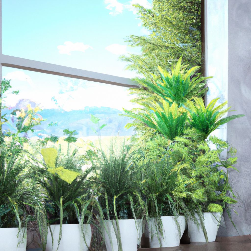 Pflanzen für verglasten Balkon