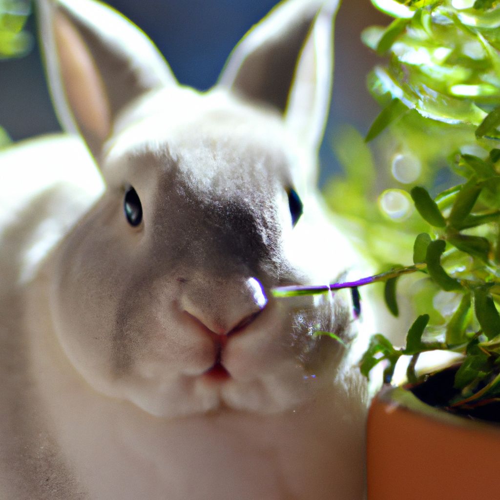 Topfpflanzen für Kaninchen